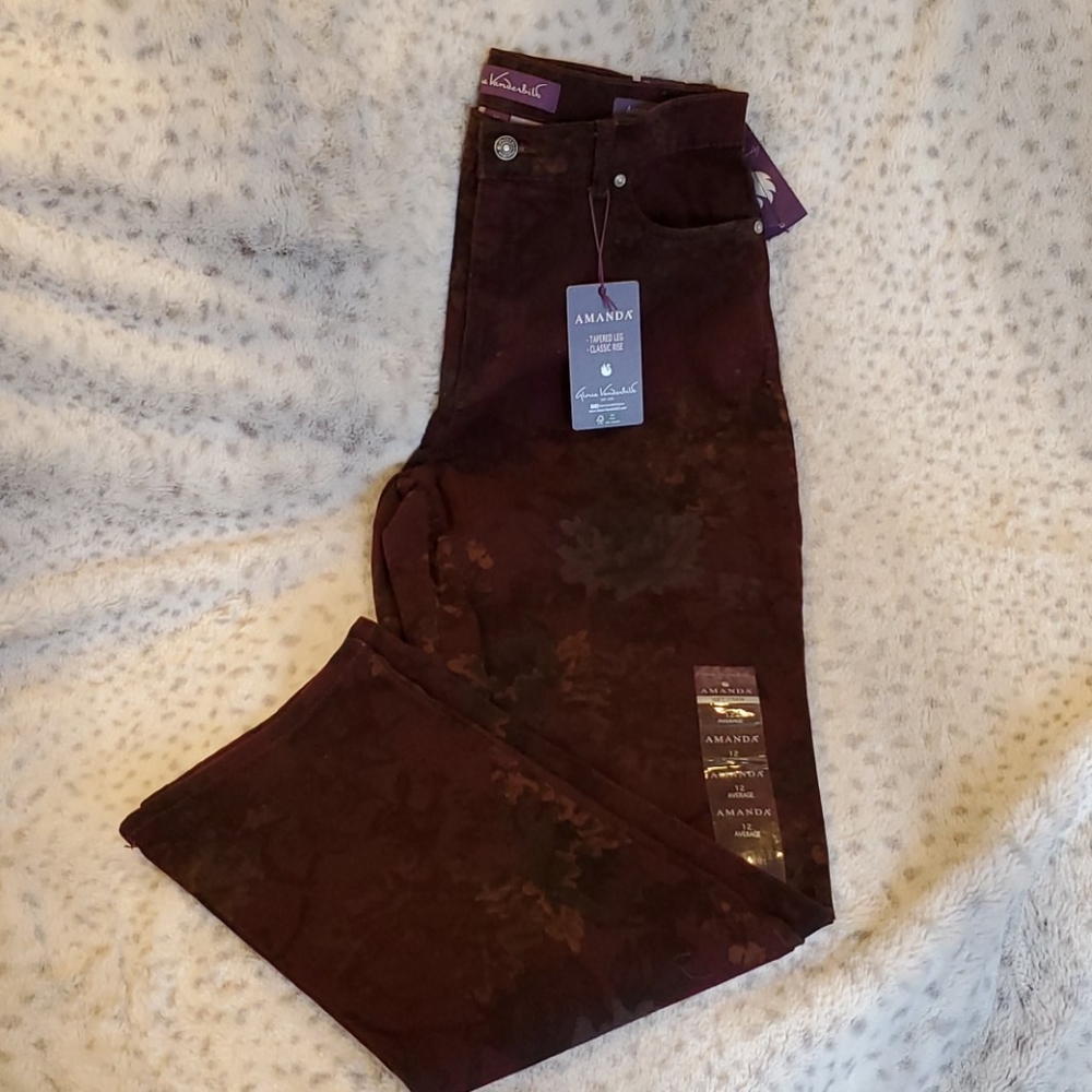 ❤HP❤ High Rise Printed Jeans - One Plus Size